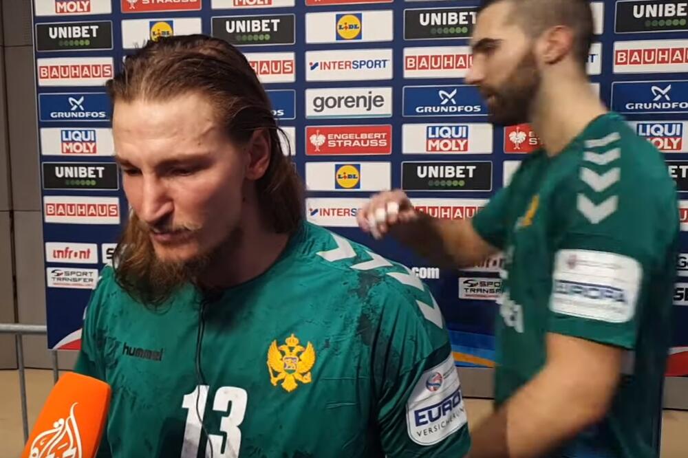 Rukometaši poslije meča sa Srbijom, Foto: Printscreen YouTube