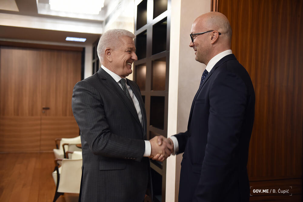 Marković i  Hloben, Foto: Gov.me