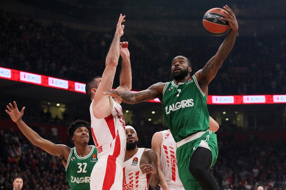 Kej Si Rivers na meču sa Crvenom zvezdom, Foto: Euroleague