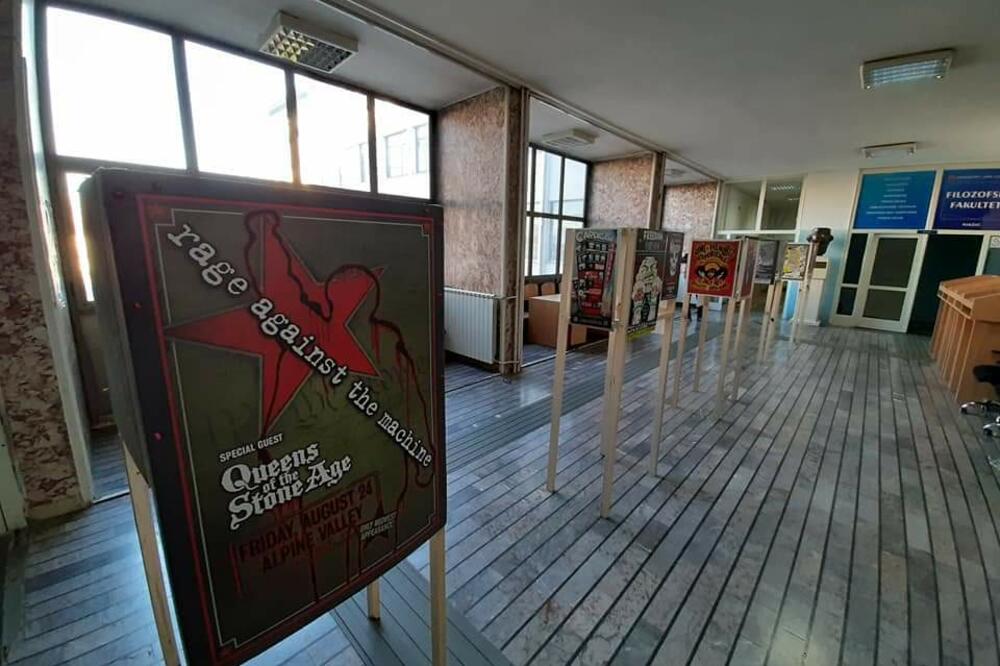 Posteri u holu FF, Foto: PrIvatna arhiva