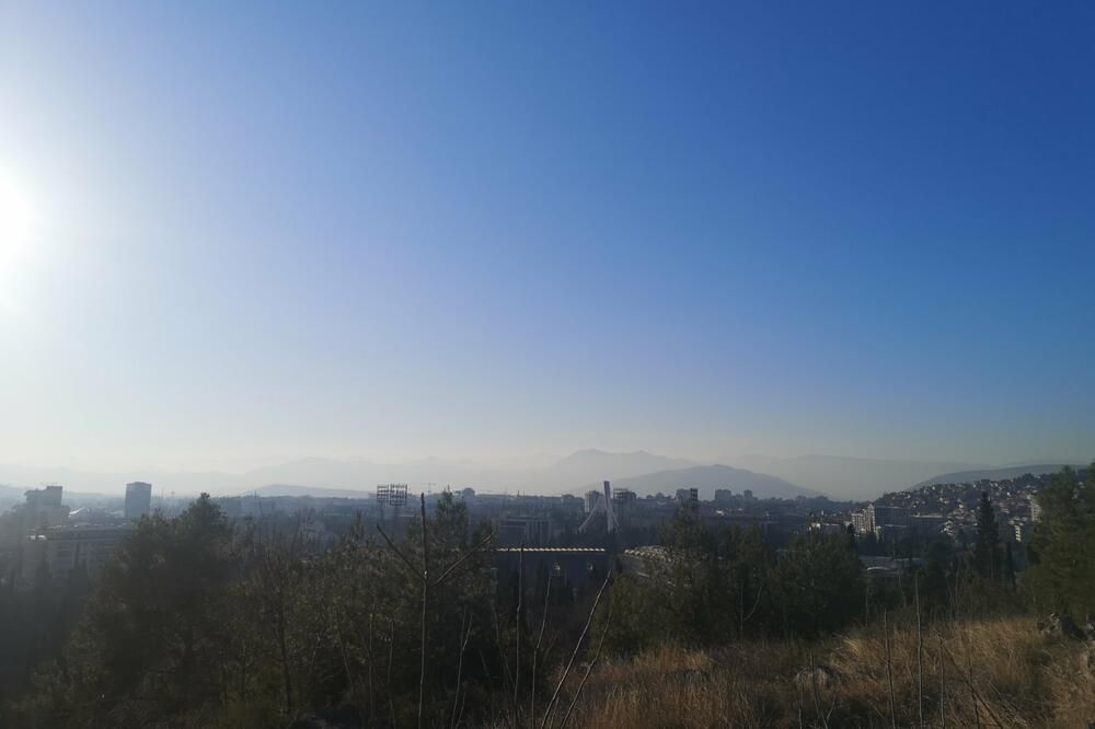 zagađenje vazduha Podgorica, Foto: Čitalac "Vijesti"