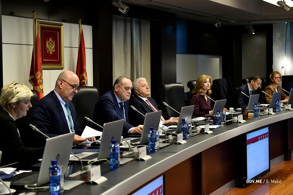 Sa sjednice Vlade, Foto: Vlada Crne Gore