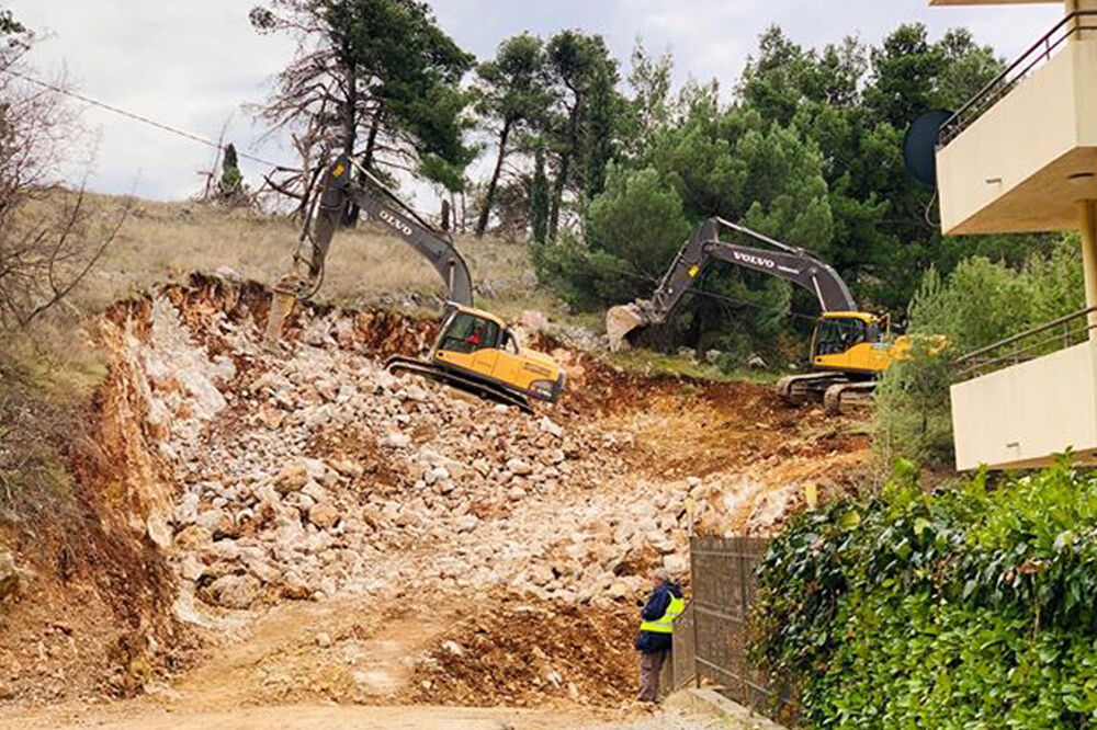 Radovi na brdu Gorica, Foto: URA
