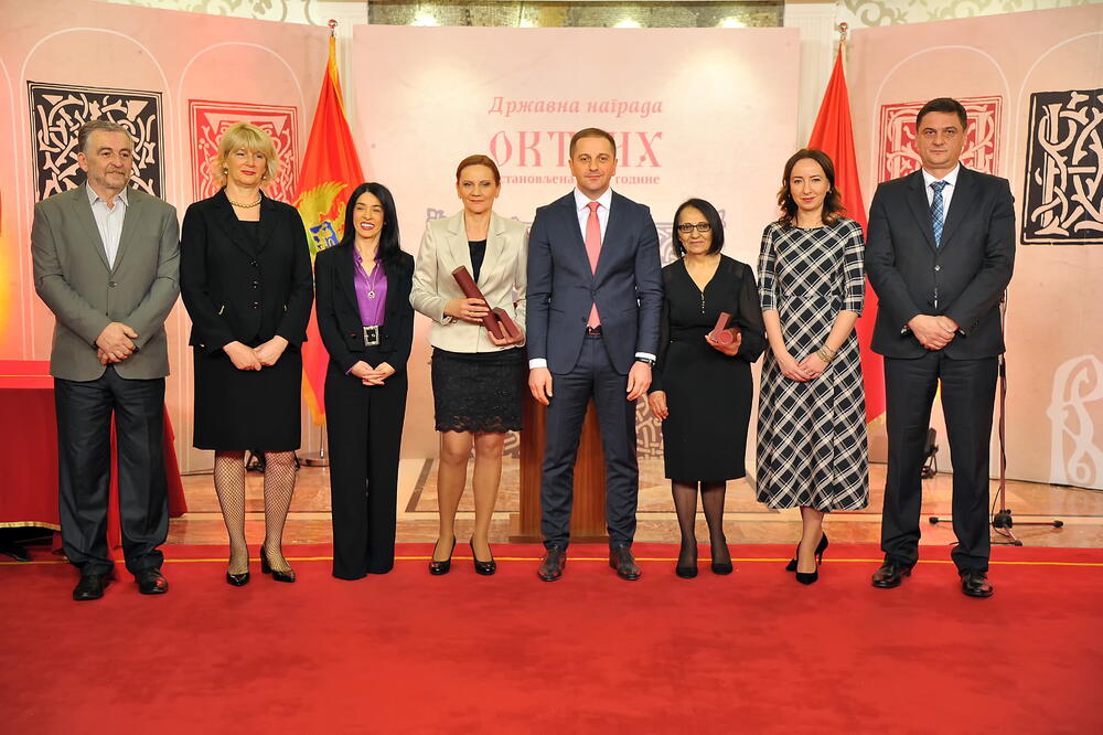 Sa dodjele nagrada, Foto: Gov.me