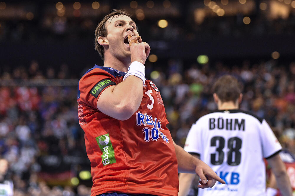Sander Sagosen je dao sedam golova, Foto: Beta/AP
