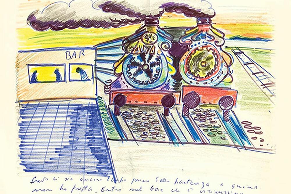 Jedna stranica iz “Knjige snova”, Foto: Jugoslovenska kinoteka