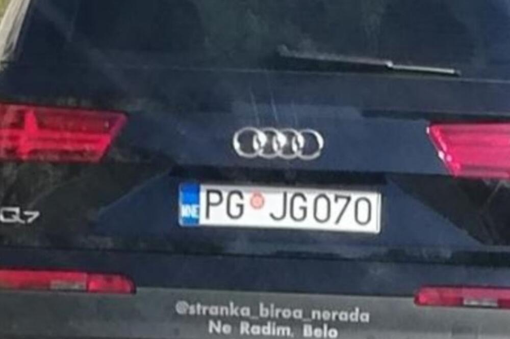Đurišićev "audi Q7", Foto: Privatna arhiva