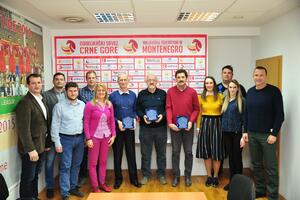 UOSCG uručio zahvalnice Đukoviću, Majkiću i Tijaniću