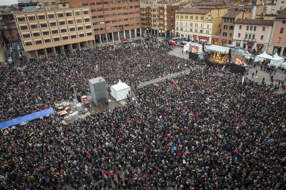 Sa protesta Sardina, Foto: Beta-AP