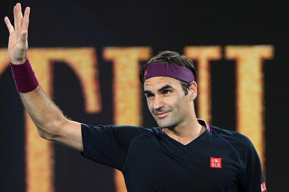 Federer nakon meča, Foto: Twitter.com/AustralianOpen