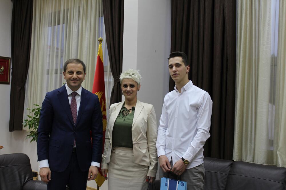 Šehović, Vukčević i Ičević, Foto: Mps.gov.me