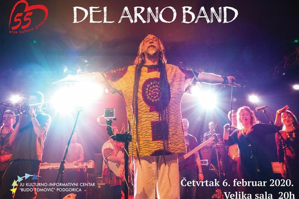 Pioniri rege zvuka Del Arno Bend u prvi put u KIC-u "Budo Tomović", Foto: Facebook