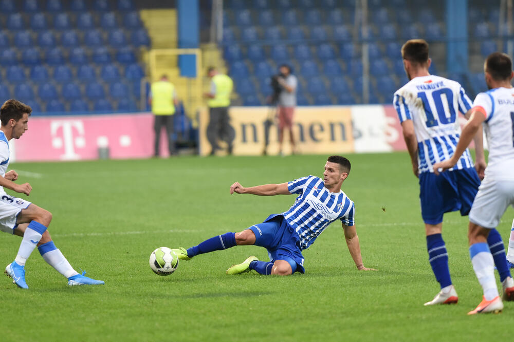 Sa utakmice Budućnost - Sutjeska, Foto: Savo PRELEVIC