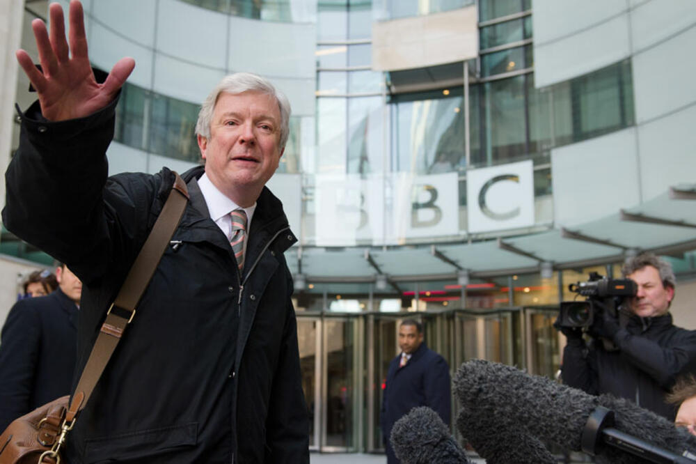 Toni Hol ispred BBC-ija u Londonu, Foto: BBC