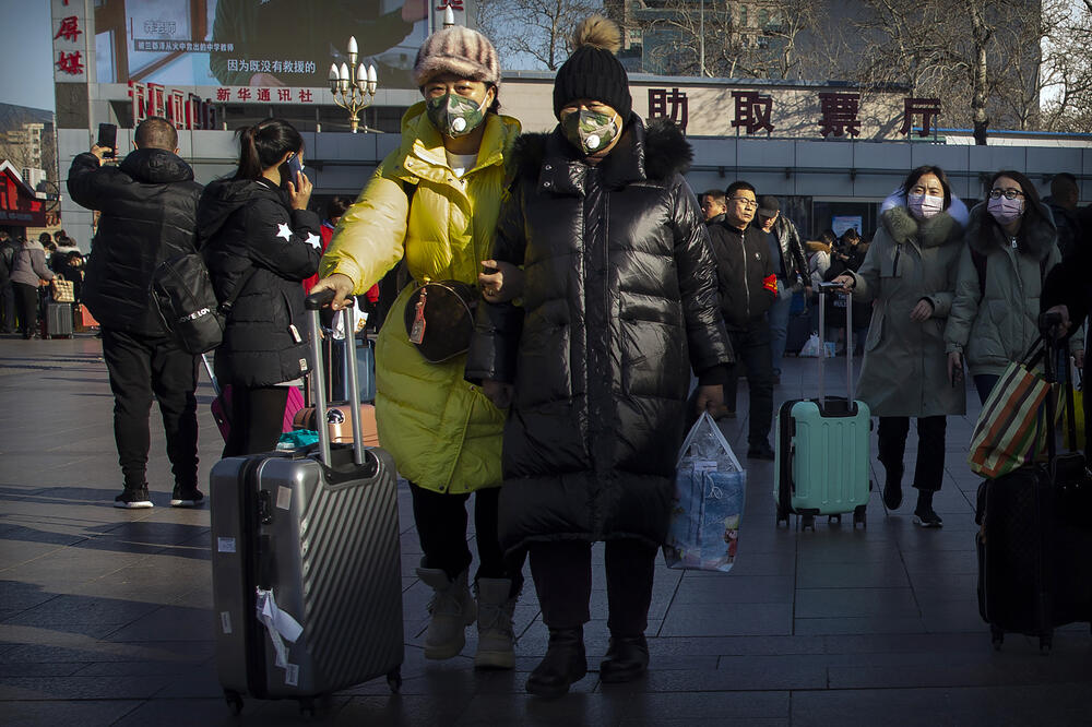 Očekuje se da će veliki broj Kineza putovati u inostranstvo tokom praznične sezone, Foto: Beta/AP, Beta/AP