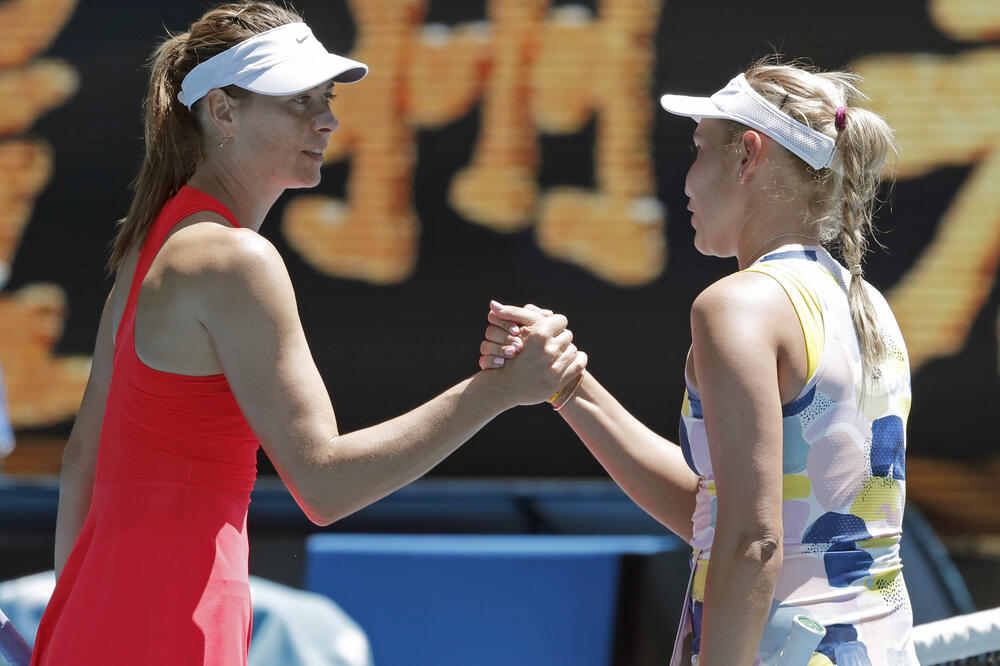 Šarapova i Vekić, Foto: Beta/AP
