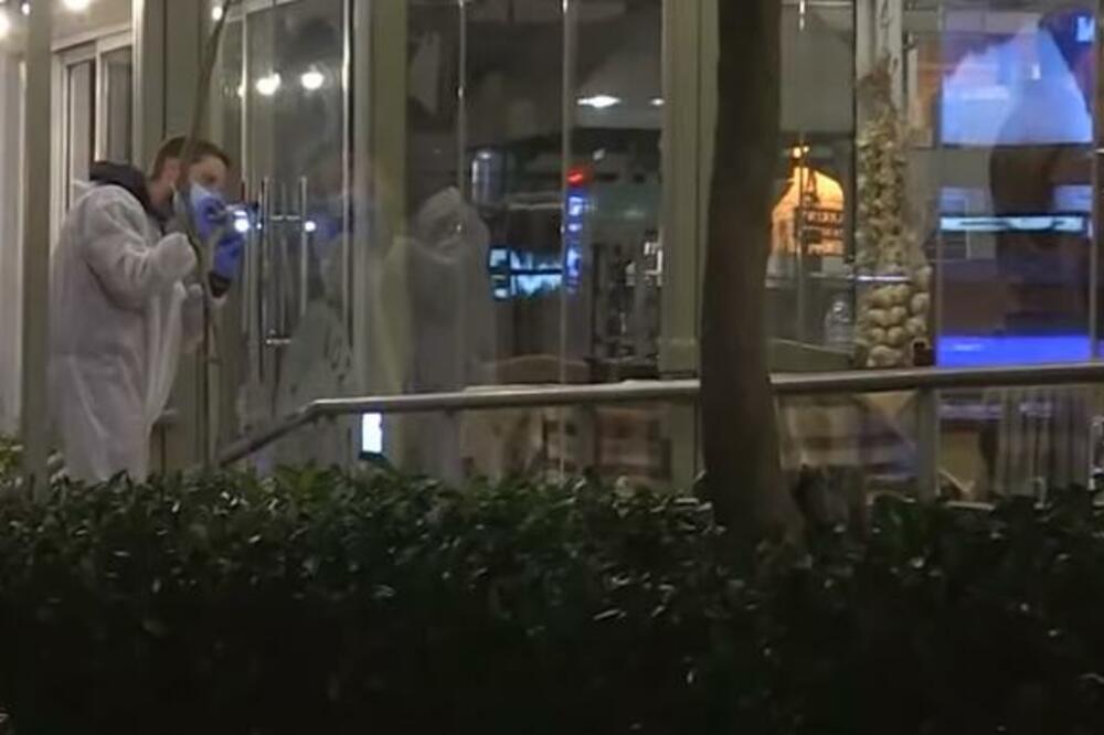 Uviđaj nakon ubistva u Atini, Foto: Screenshot/Youtube/OneTV