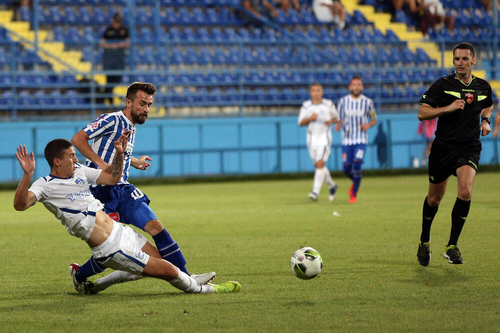 Igor Ivanović na prvenstvenom meču sa Komom, Foto: Savo Prelević