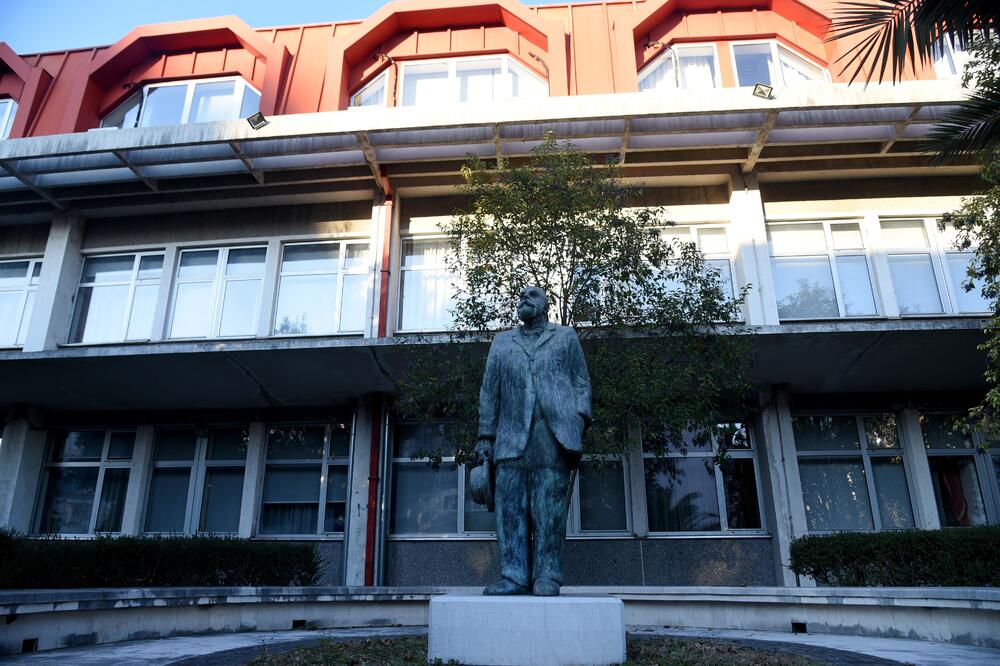 Radovi u biblioteci na broju, ali su neki drugačiji nakon obijanja depoa: Pravni fakultet, Foto: Boris Pejović