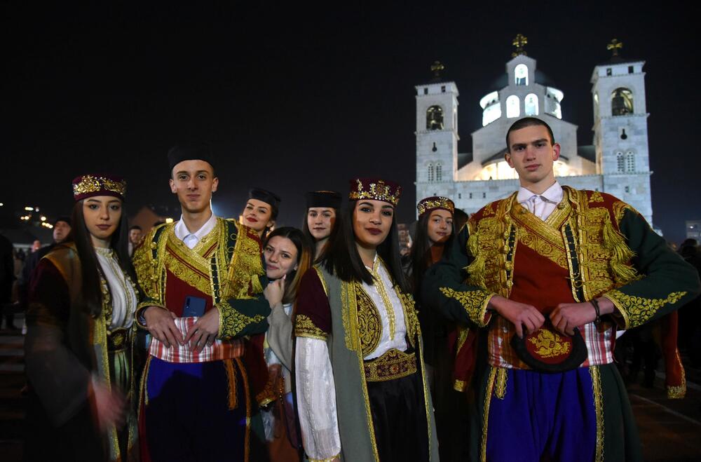 Sa litije u Podgorice