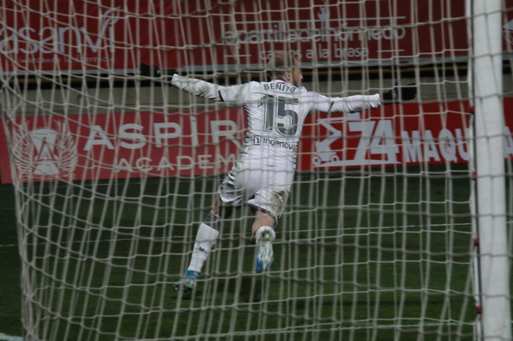 Serhio Benito slavi najvažniji gol u istoriji Kultural Leonese, Foto: Twitter