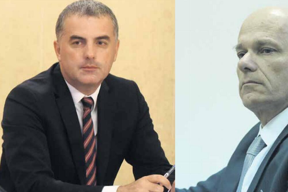 Medijima spočitavaju, službenike ne diraju: Šćepanović i Jovićević, Foto: Filip Roganović, Boris Pejović