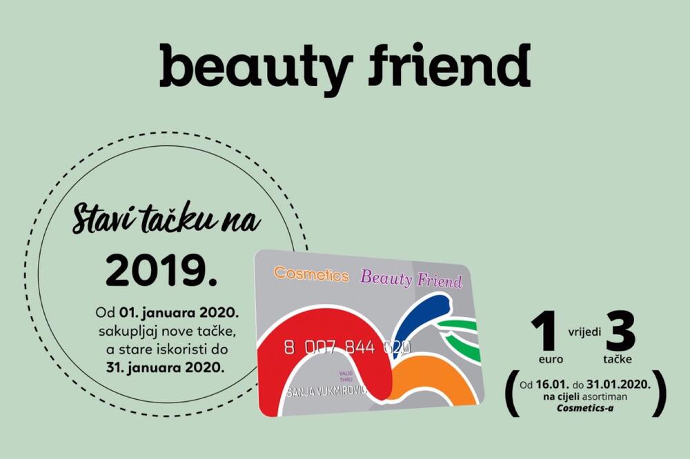 Cosmetics Beauty Friend kartica, Foto: Cosmetics