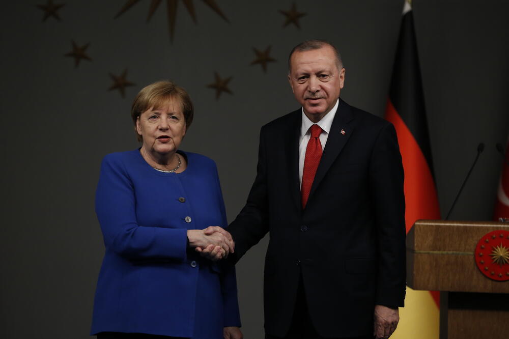 Merkel i Erdogan, Foto: Beta/AP