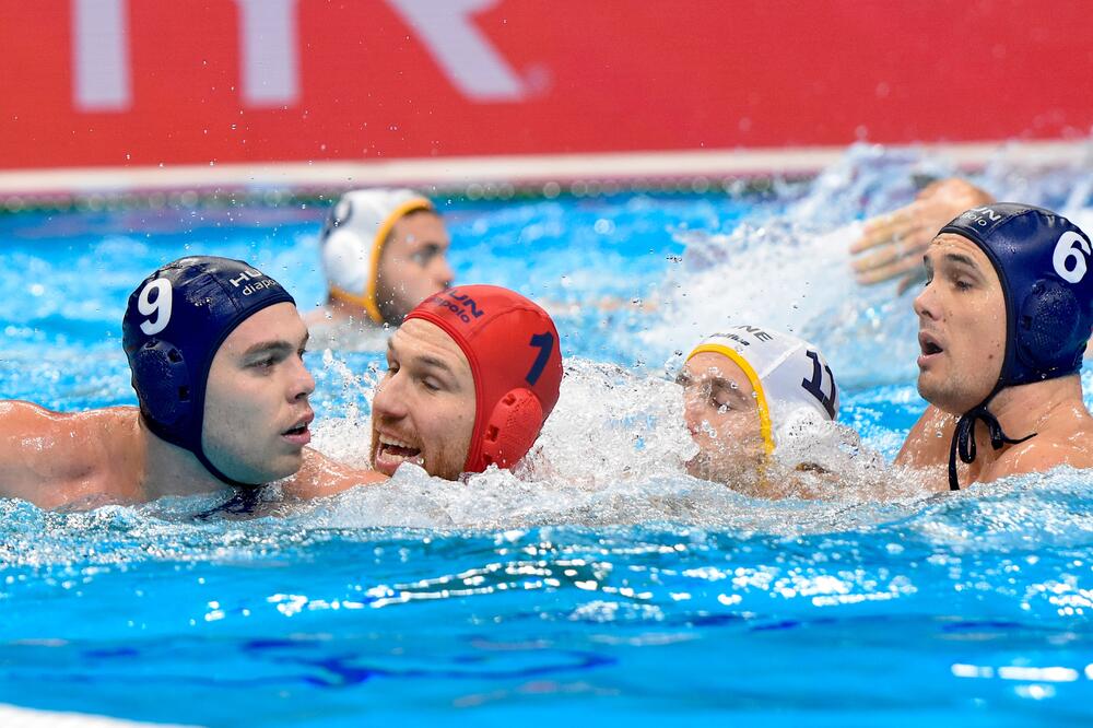 Sa meča Crna Gora - Mađarska, Foto: Aleksandra Krupanič