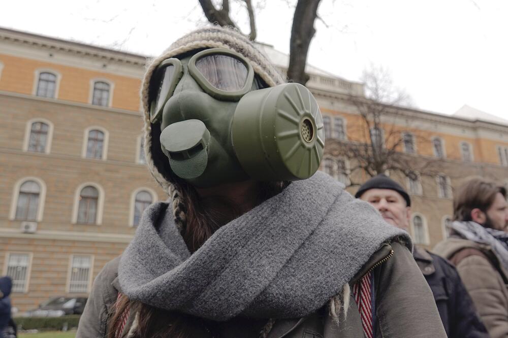 Sa protesta u Sarajevu, Foto: AP