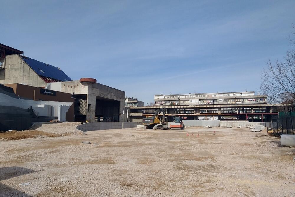 Budući parking kod Doma revolucije, Foto: Svetlana Mandić