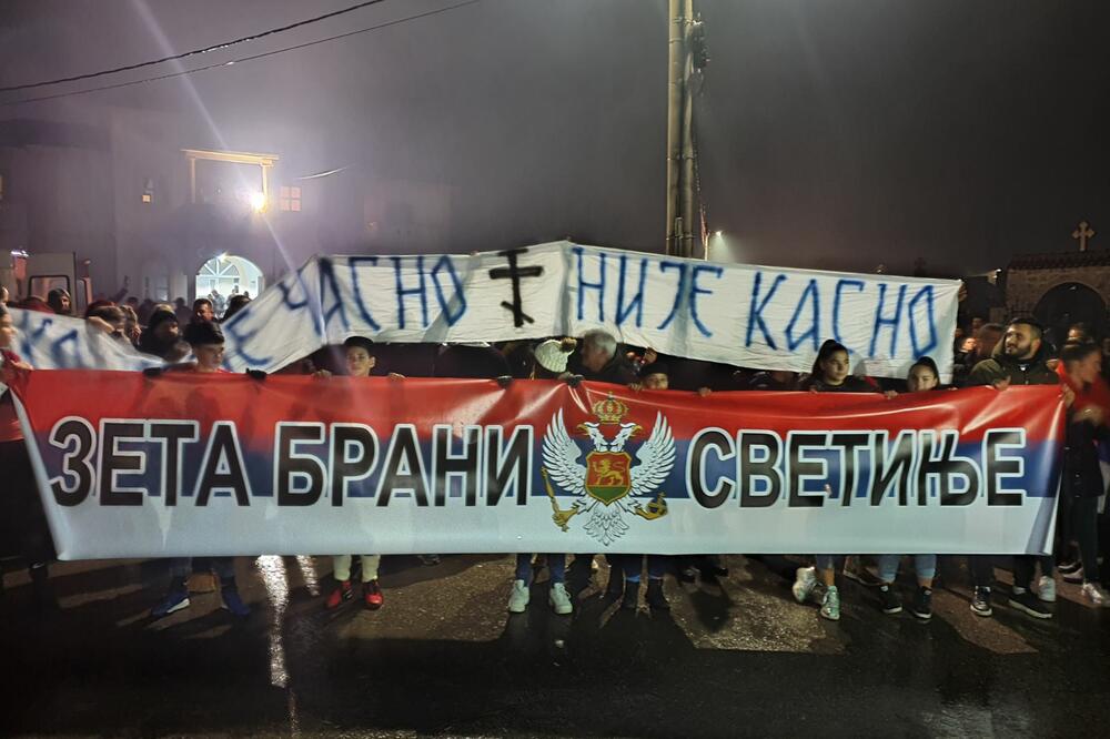 Sa protesta, Foto: Privatna arhiva