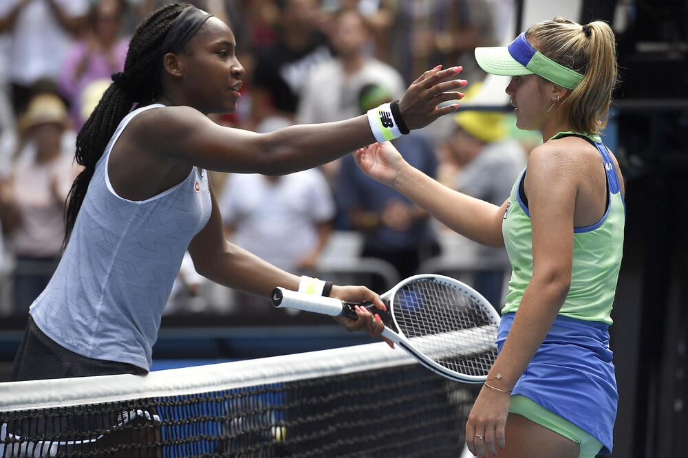 Kenin i Gof, Foto: AP