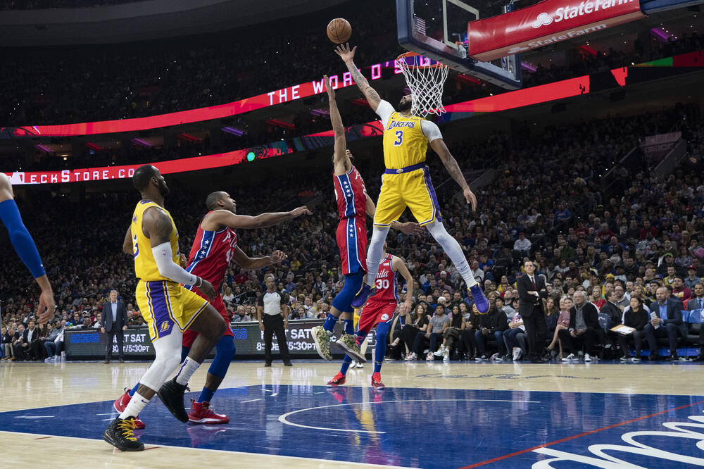 Detalj sa meča Filadelfije i Lejkersa, Foto: Beta/AP