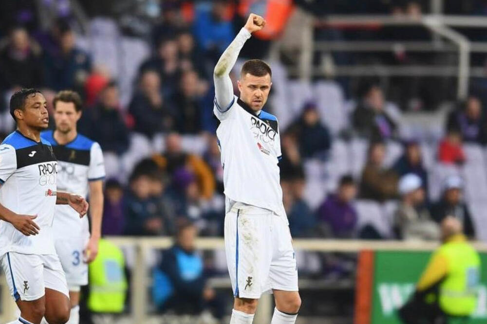 Iličić na sinoćnjem meču, Foto: Twitter