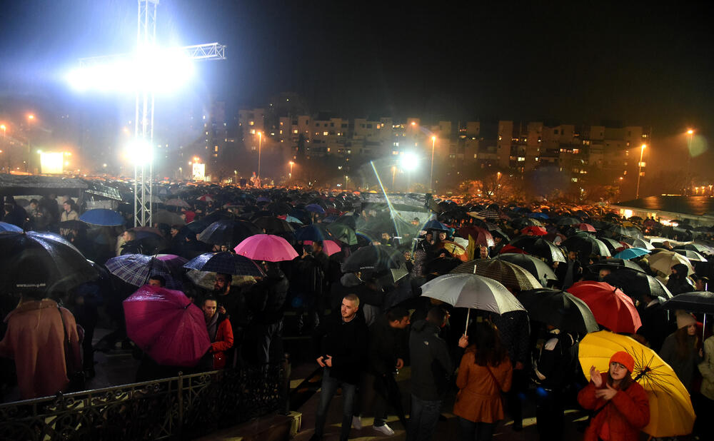 Večeras u Podgorici