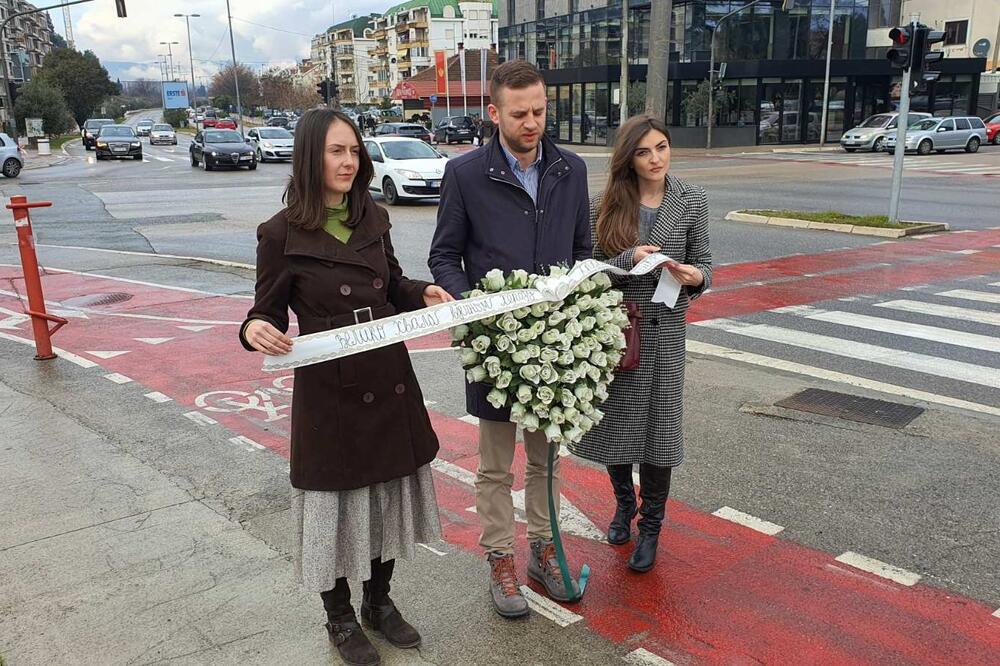 Polaganje cvijeća, Foto: GP URA