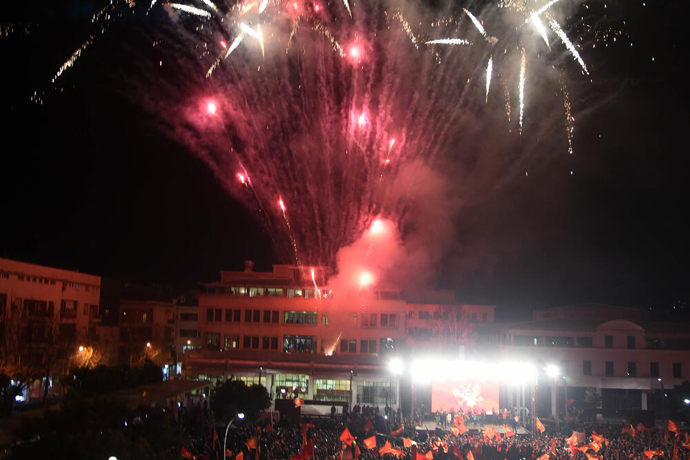 Vatromet iznad Podgorice, Foto: BORIS PEJOVIC