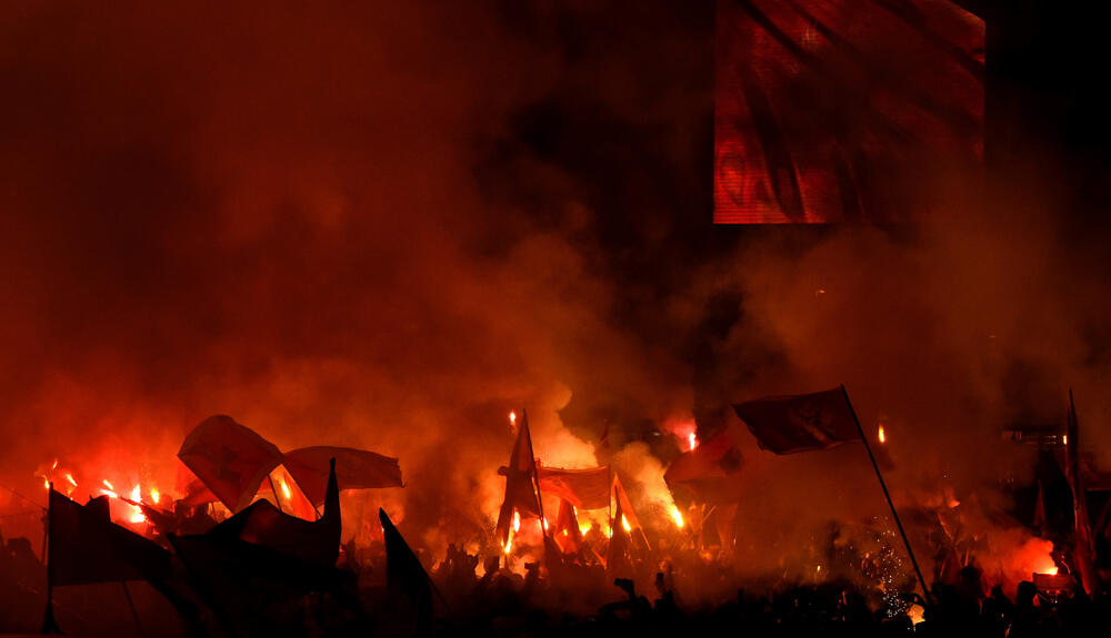 Doček na Trgu nezavisnosti