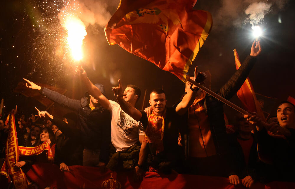 Doček na Trgu nezavisnosti