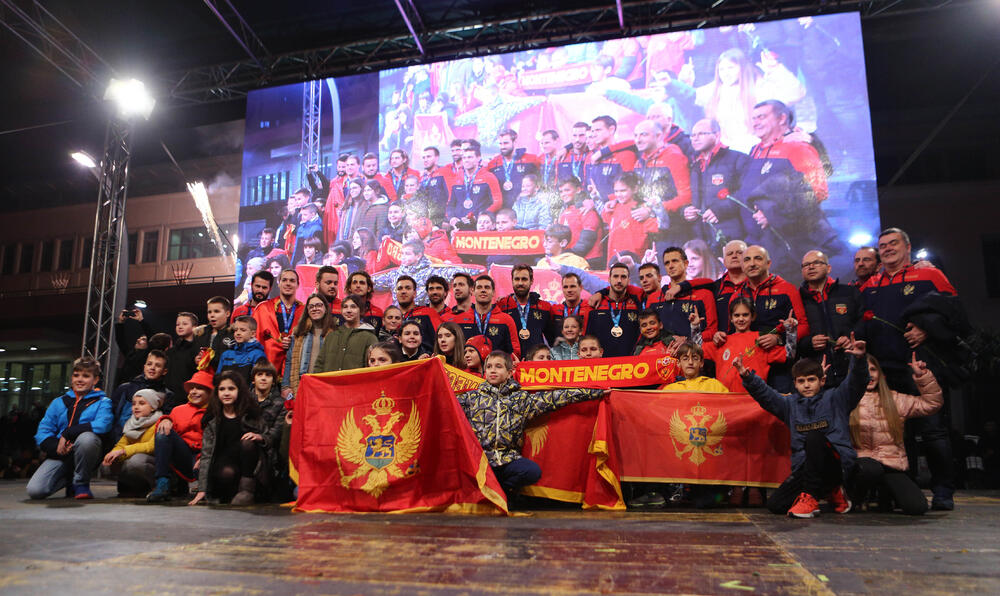 Doček na Trgu nezavisnosti