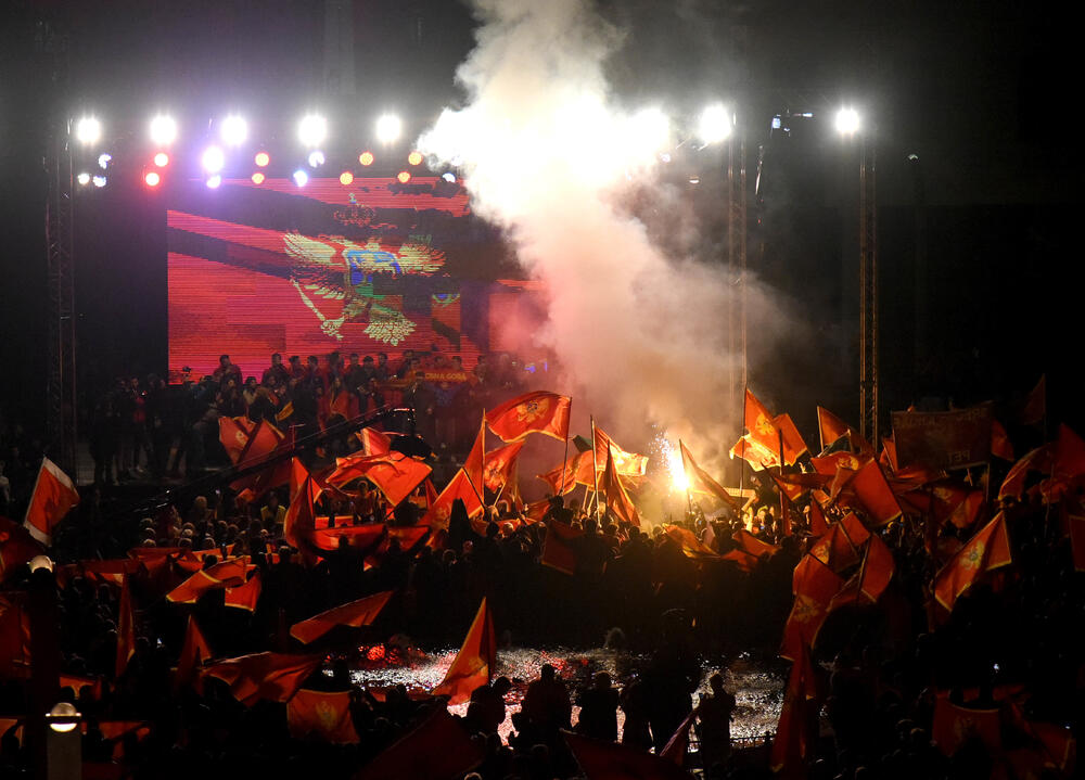 Doček na Trgu nezavisnosti