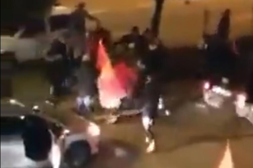 Sa večerašnjeg incidenta u City kvartu, Foto: Screenshot
