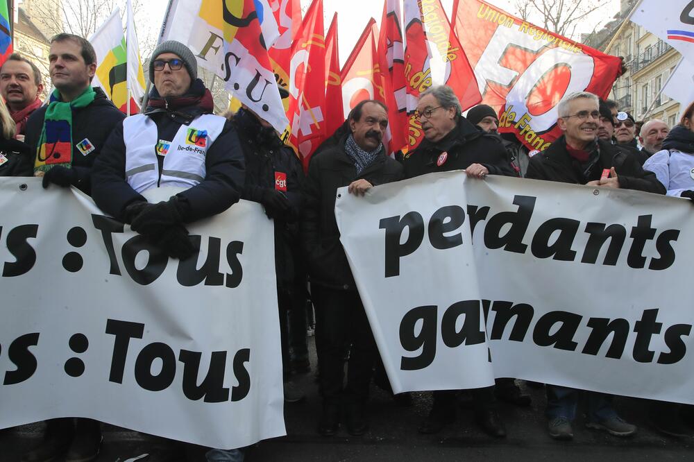Protesti u Francuskoj, Foto: BETA
