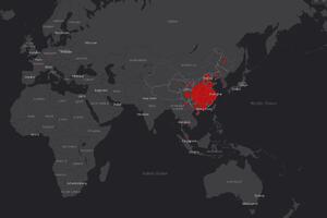 Interaktivna mapa: Pratite širenje korona virusa