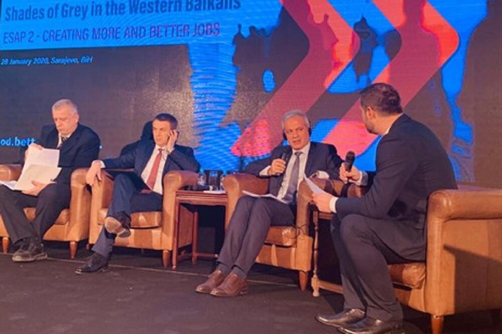 Purišić na konferenciji u Sarajevu, Foto: Vlada Crne Gore