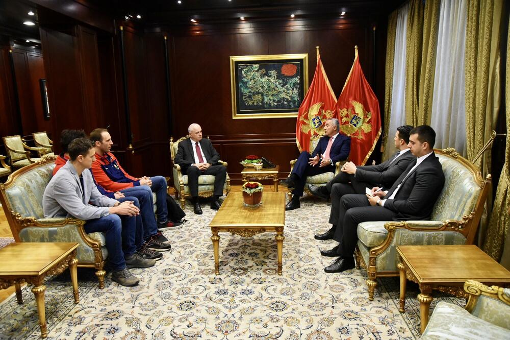 Sa današnjeg prijema, Foto: Kabinet predsjednika crne Gore