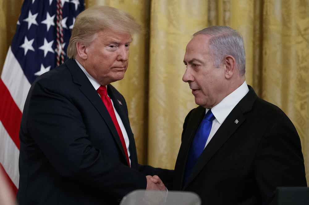 Tramp i Netanjahu, Foto: AP