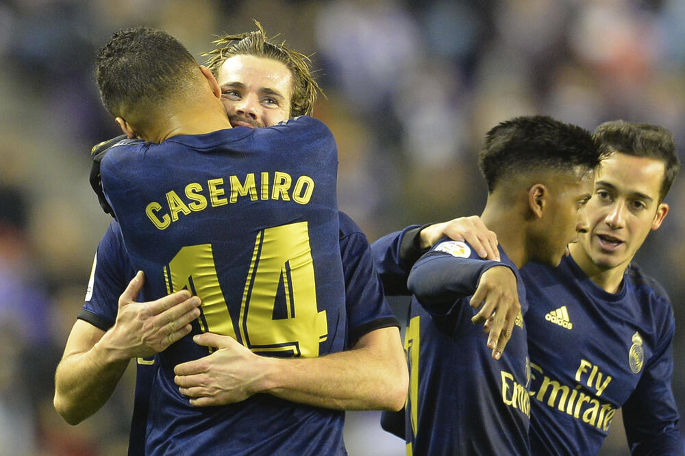 Fudbaleri Reala, Foto: AP