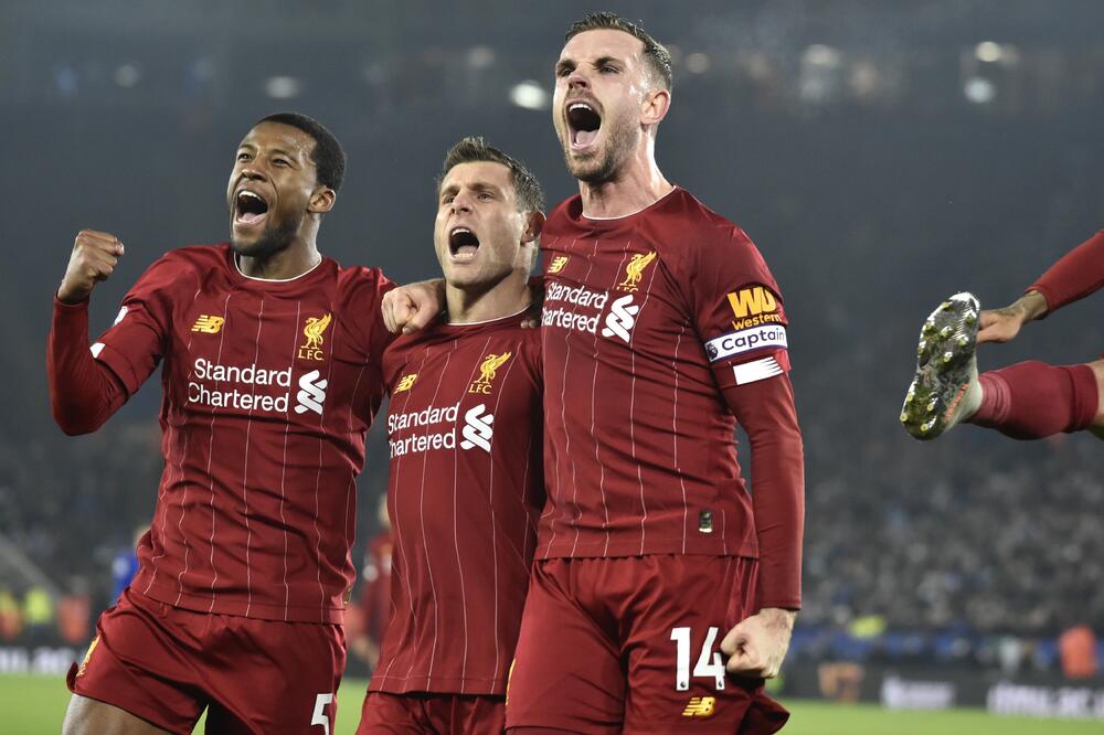 Serija bez kraja: Vajnaldum, Milner i Henderson, Foto: Rui Vieira